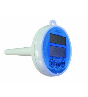 Thermometer schwimmend digital  - blau