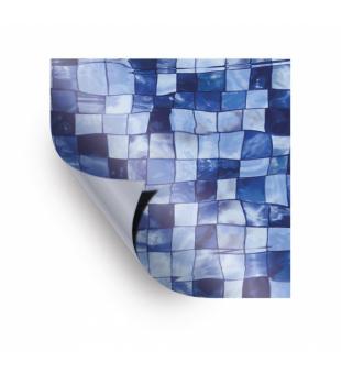 AVfol Decor - Mosaic Aqua Disco; 1,65m width, 1,5mm, 25m roll
