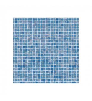 AVfol Decor Anti-Slip - Mosaic Azur; 1,65m width, 1,5mm, in meters