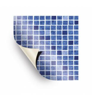 AVfol Decor - Mosaic Blue; 1,65m width, 1,5mm, 25m roll