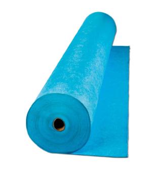 Polyester fleece ALKORPLAN 400 g/m2 - blue, width 1,6m, 50m roll