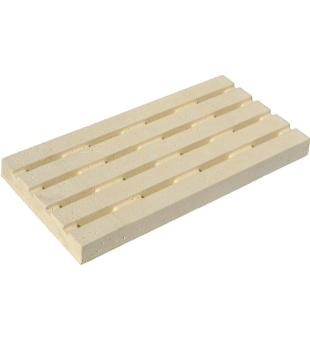 Decoration - Stright angle grating 500 x 250 x th 40mm, SAND smooth drain 