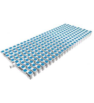 berlaufgitter SCACCO - flexi, Breite 200 mm, Hhe 35 mm, Lnge 500 mm