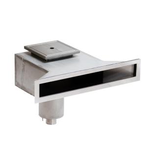 Stainless steen skimmer for liner pools