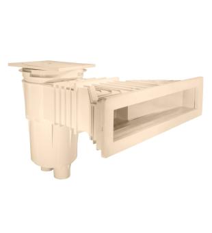 Superskimmer 17,5 l with brass inserts - sand(RAL1015)