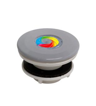 Light MINI Tube - nozzle VA (Light grey RAL7004) - 9LED RGB, 8,2 W, for liner pools