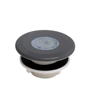 Light MINI Tube  nozzle VA (Dark grey RAL7016) - 18 LED white, 6 W, for prefabricated pools