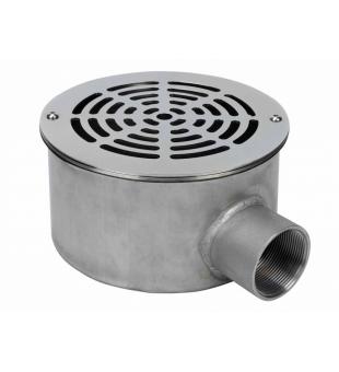 STAINLESS STEEL SUCTION FOR LINER - ROUNDED